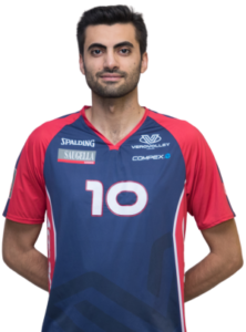 Male Volleyball Player Amir Ghafour