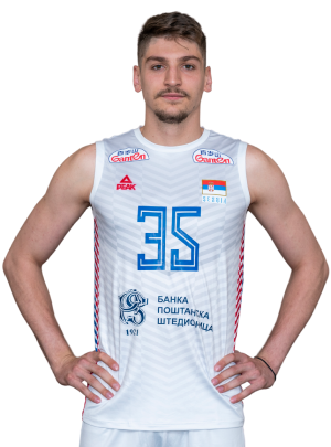 Male Volleyball Player Andrej Rudić