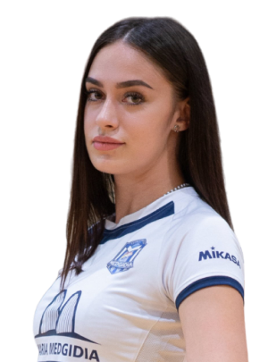 Female Volleyball Player Carmina Bordea