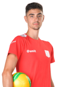 Male Volleyball Player Igor Lagundzin