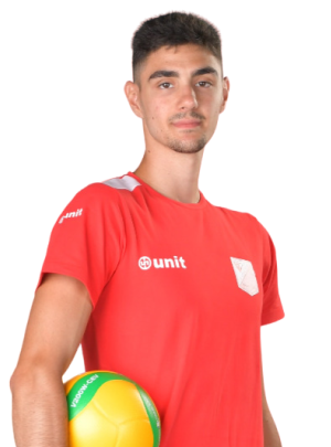 Male Volleyball Player Igor Lagundzin