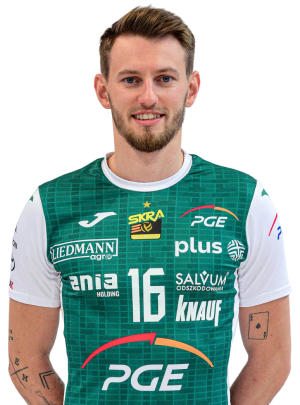Male Volleyball Player Kacper Piechocki
