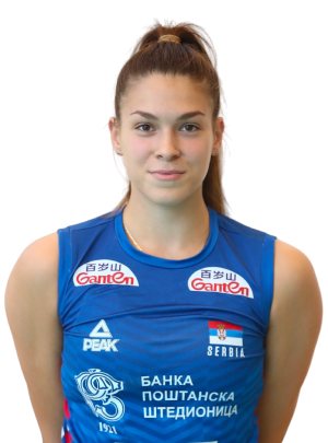 Female Volleyball Player Ksenija Tomić