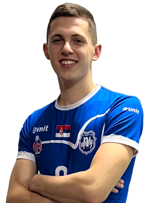 Male Volleyball Player Nikola Brborić