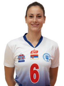 Female Volleyball Player Anđelka Novosel