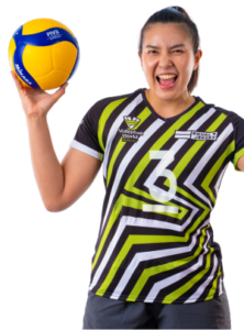 Female Volleyball Player Pornpun Guedpard