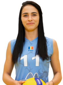 Female Volleyball Player Ramona-Adelina Rus