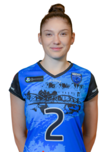 Female Volleyball Player Simina Strachinescu