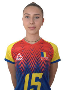 Female Volleyball Player Teodora-Elena Iancu