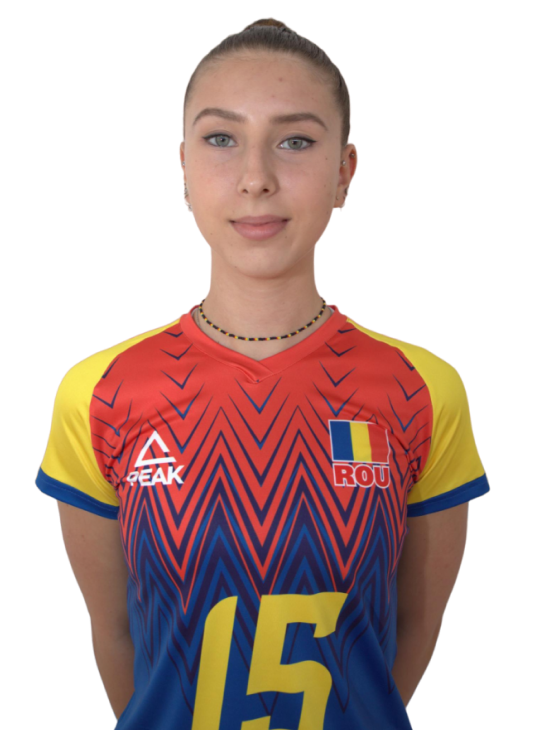 Female Volleyball Player Teodora-Elena Iancu