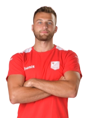 Male Volleyball Player Žarko Ubiparip