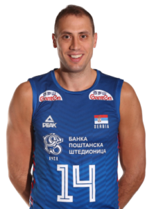 Male Volleyball Player Aleksandar Atanasijević